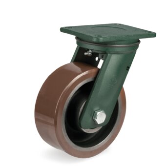 SERIES 58GH-TR-PowerHigh polyrethane wheels, cast iron centre