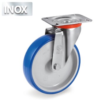 SERIES 61-Thermoplastic polyurethane wheels, polyamide 6 centre