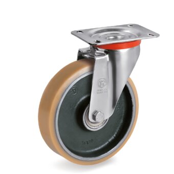 SERIES 63AC-Vulkollan® wheels, forged steel centre