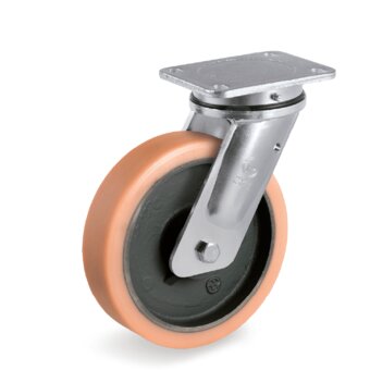 SERIES 63GH-Vulkollan® wheels, cast iron centre