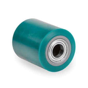 SERIES 79-TR-ROLL polyurethane transpallet rollers, steel centre