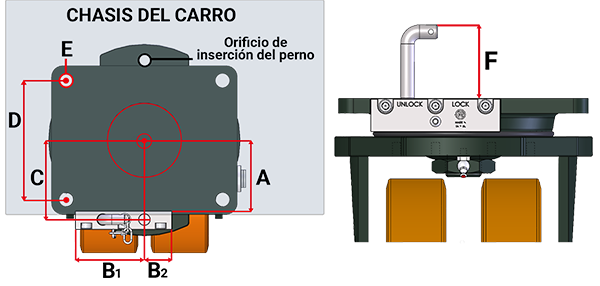 Riferimenti dimensioni di ingombro