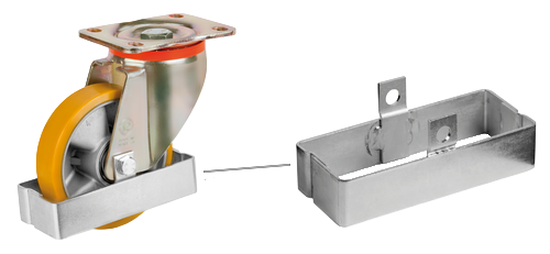 Parapiedi per supporti