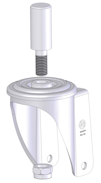 Schema di montaggio codoli lisci