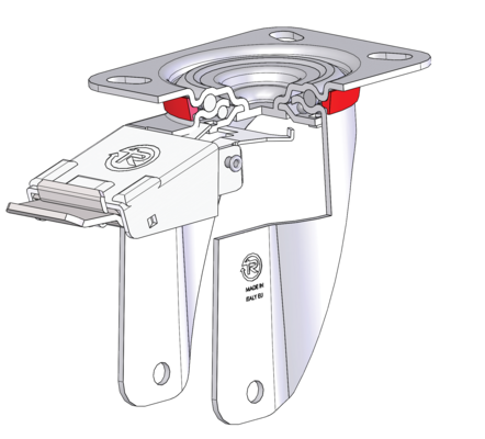 Freno anteriore per supporti NL NLX P