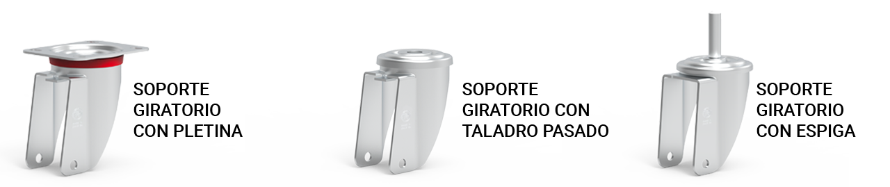 Soportes giratorios