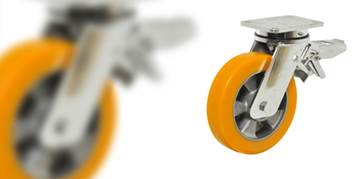 Räder aus dickem Polyurethan