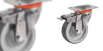 Ruedas industriales: criterios de elección para cargas livianas, medias y pesadas