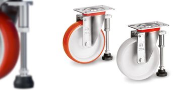 Neue Räder mit Heberollen